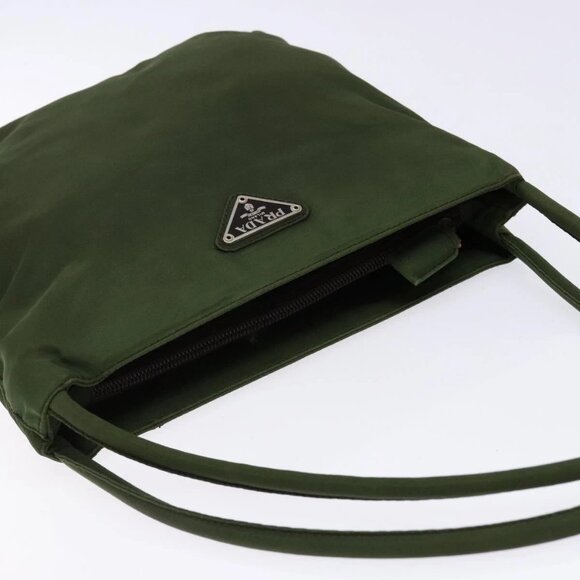 PRADA Tote Bag Nylon Green Auth 139194 - Picture 7 of 16